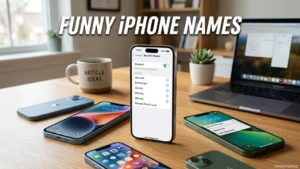 Funny iPhone Names