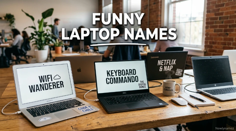 Funny Laptop Names