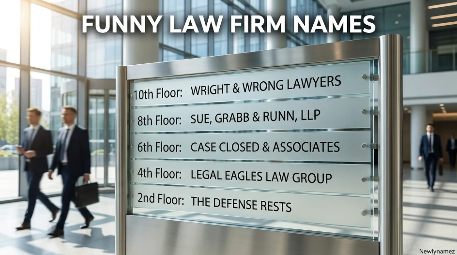 Funny Law Firm Names