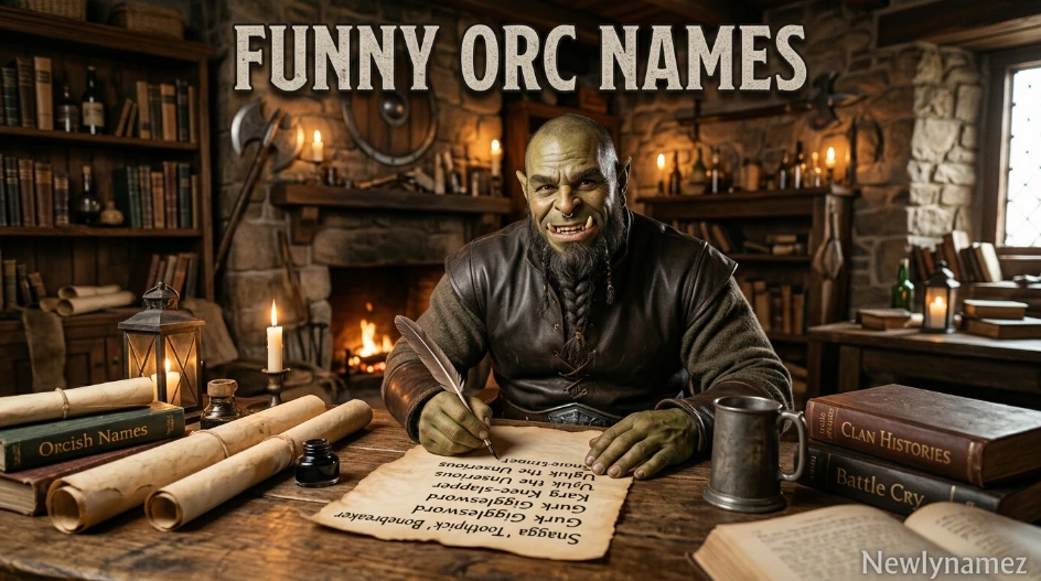 Funny Orc Names