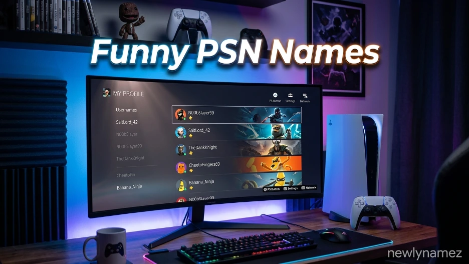 Funny PSN Names
