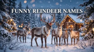 Funny Reindeer Names