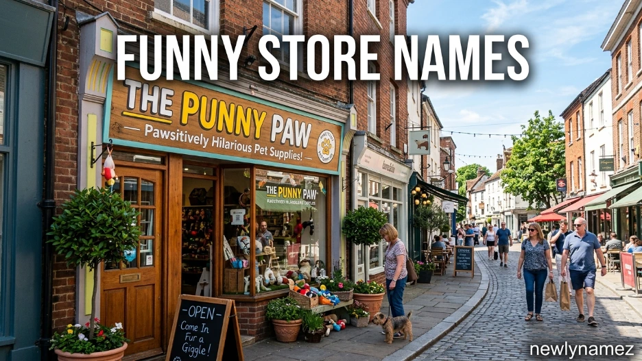 Funny Store Names