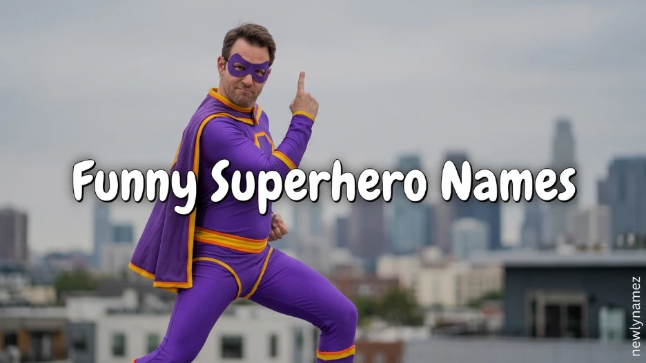 Funny Superhero Names