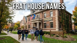 Frat House Names
