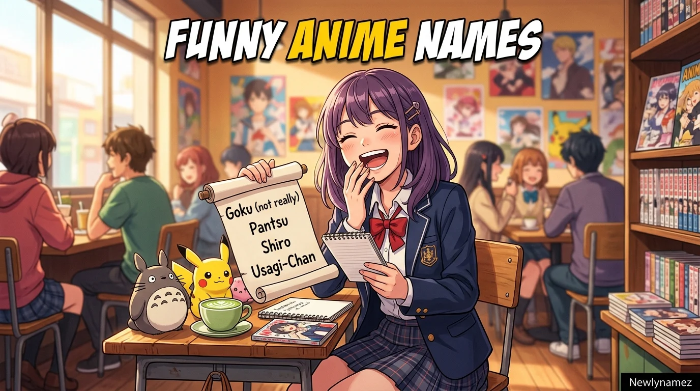 Funny Anime Names