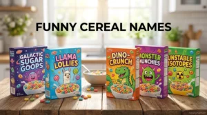 Funny Cereal Names