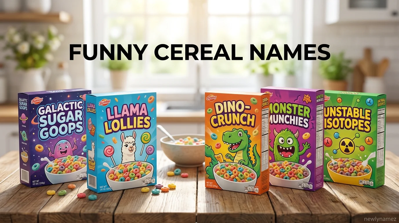 Funny Cereal Names