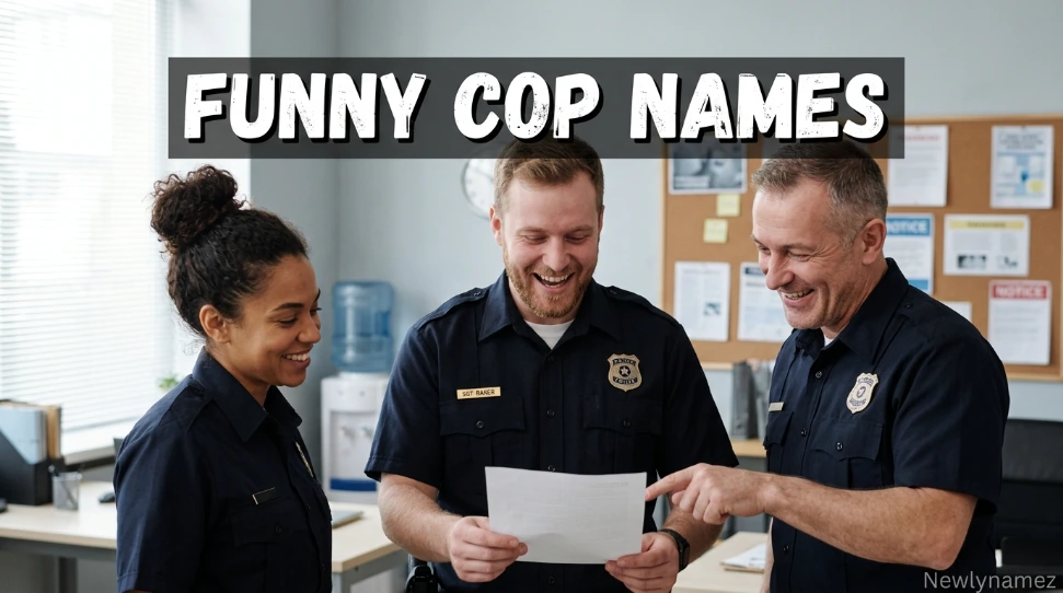 Funny Cop Names