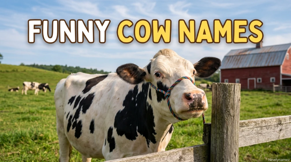 Funny Cow Names