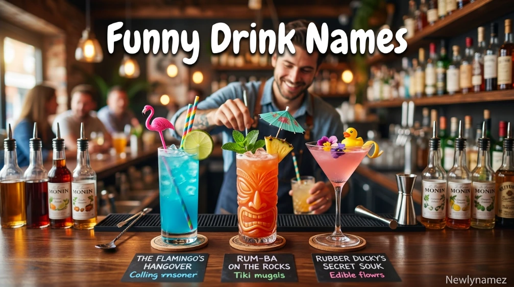 Funny Drink Names