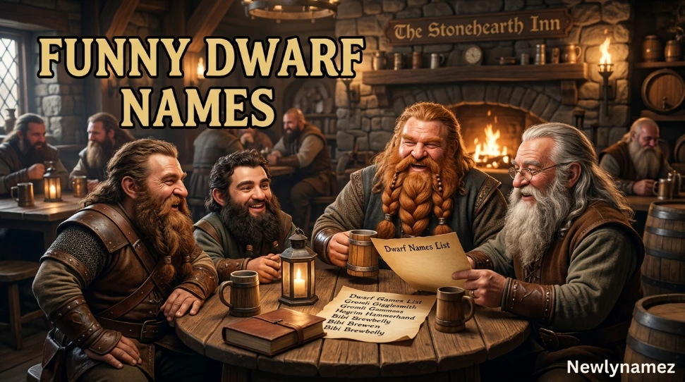 Funny Dwarf Names