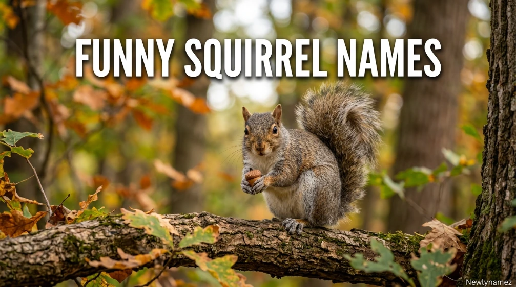 Funny Squirrel Names