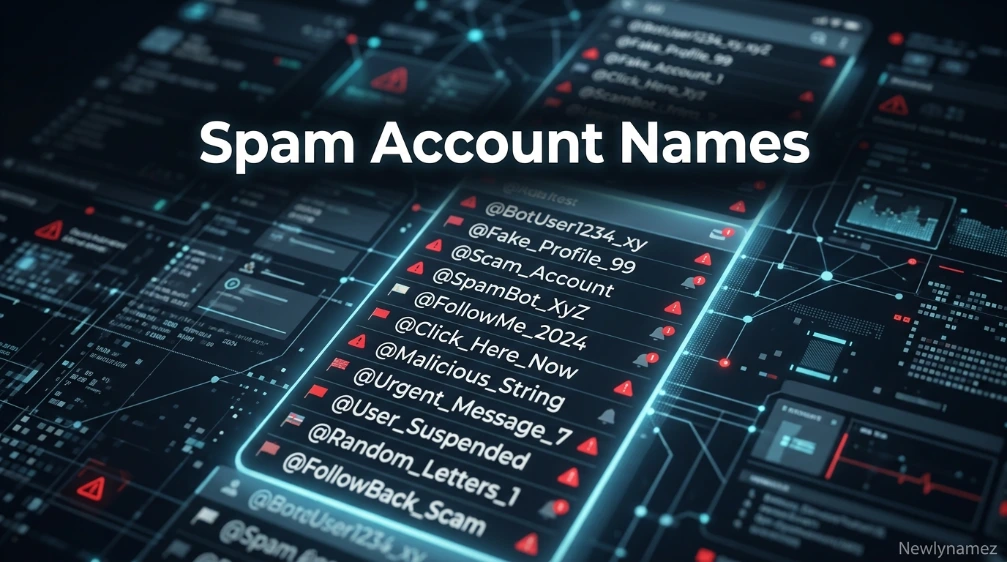 Spam Account Names