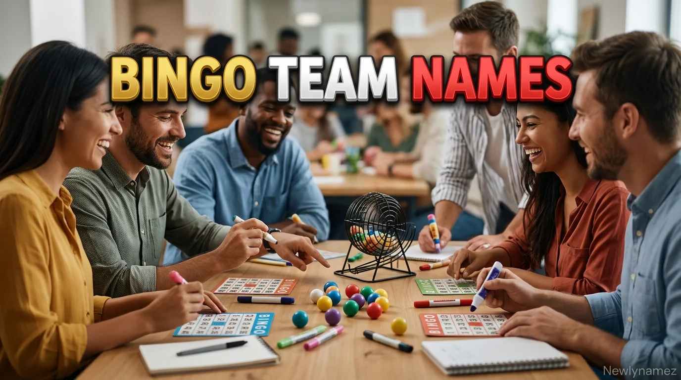 Bingo Team Names