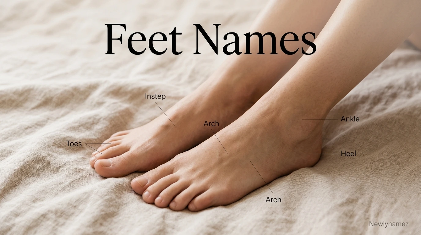 Feet Names