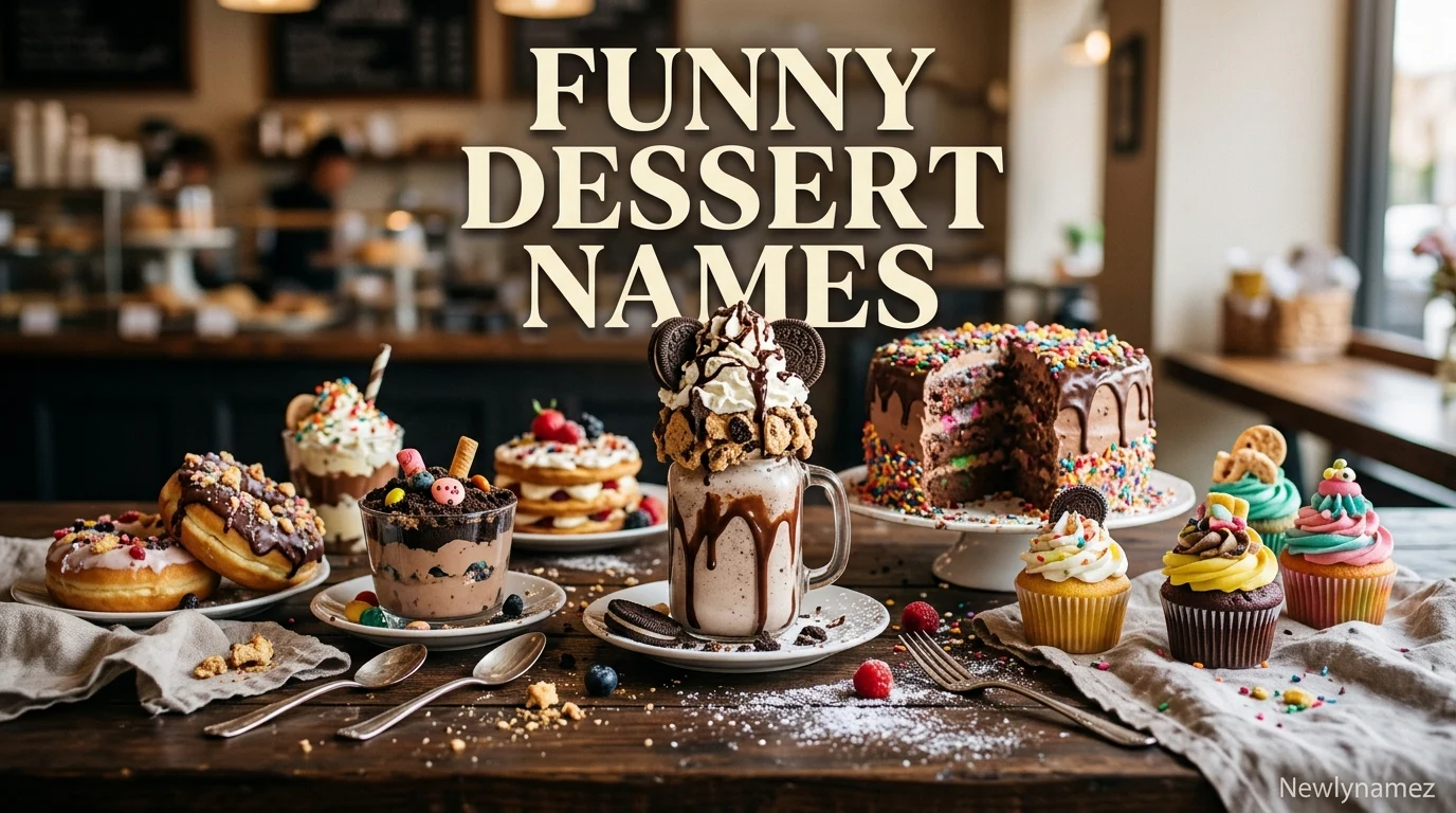 Funny Dessert Names