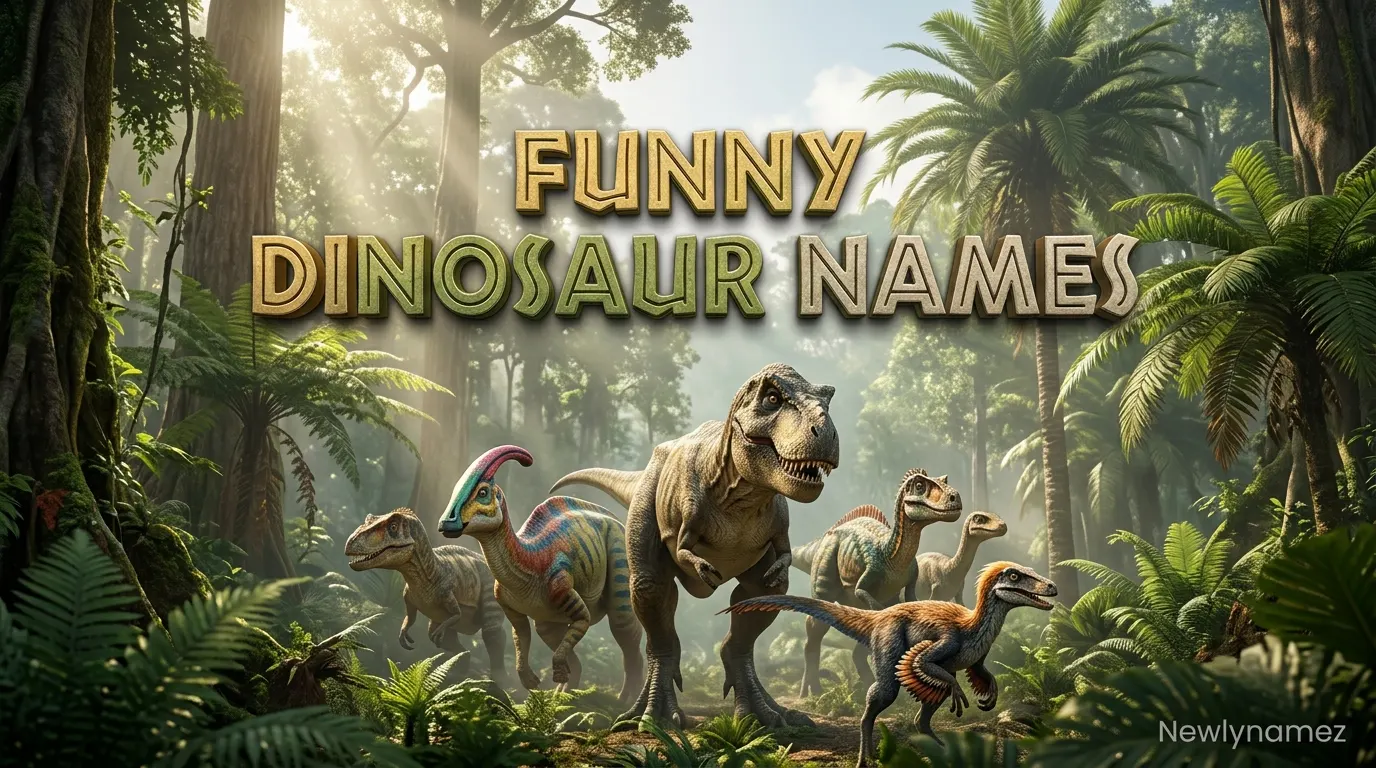 Funny Dinosaur Names