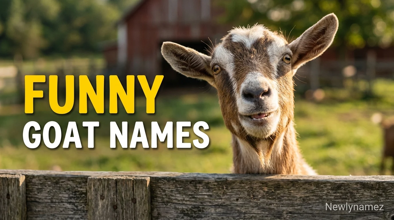 Funny Goat Names
