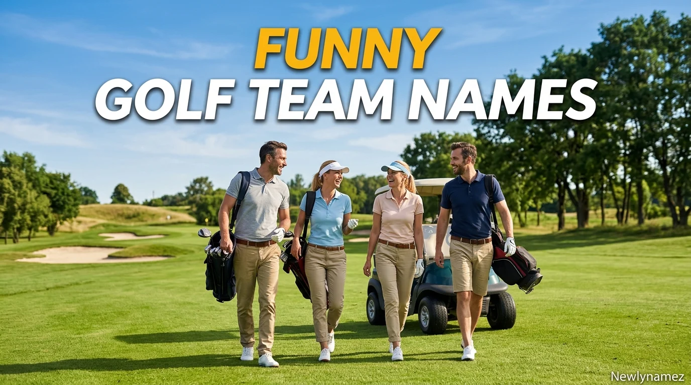 Funny Golf Team Names