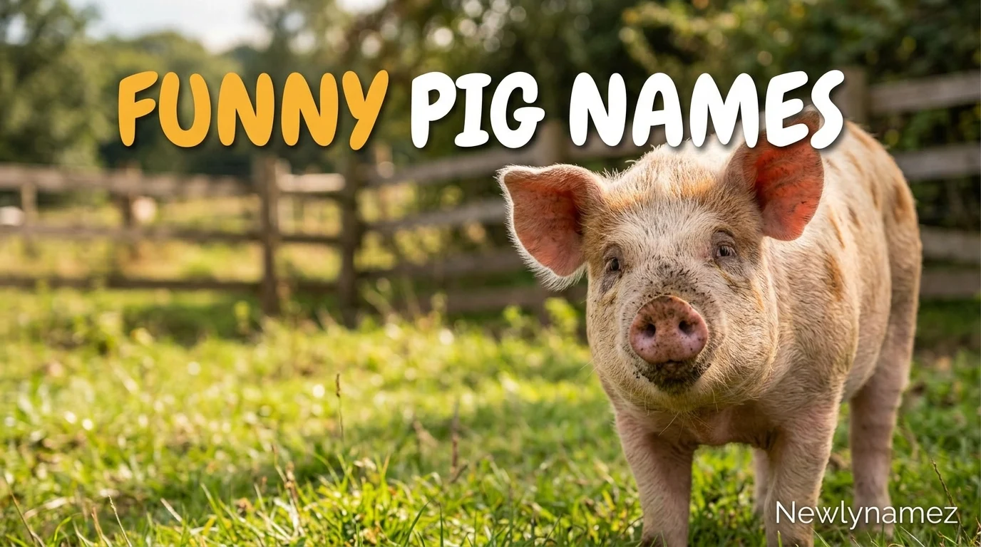 Funny Pig Names