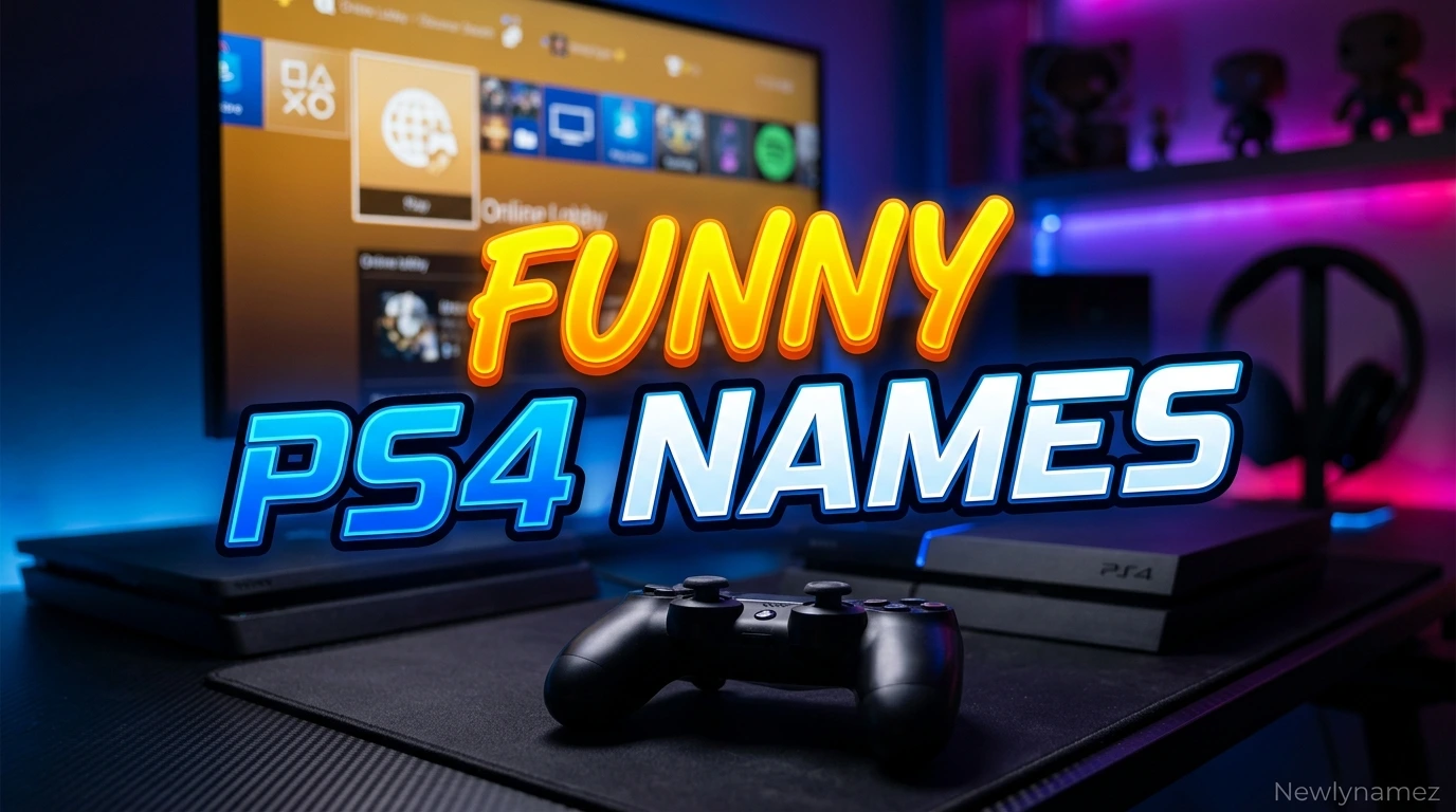 Funny PS4 Names