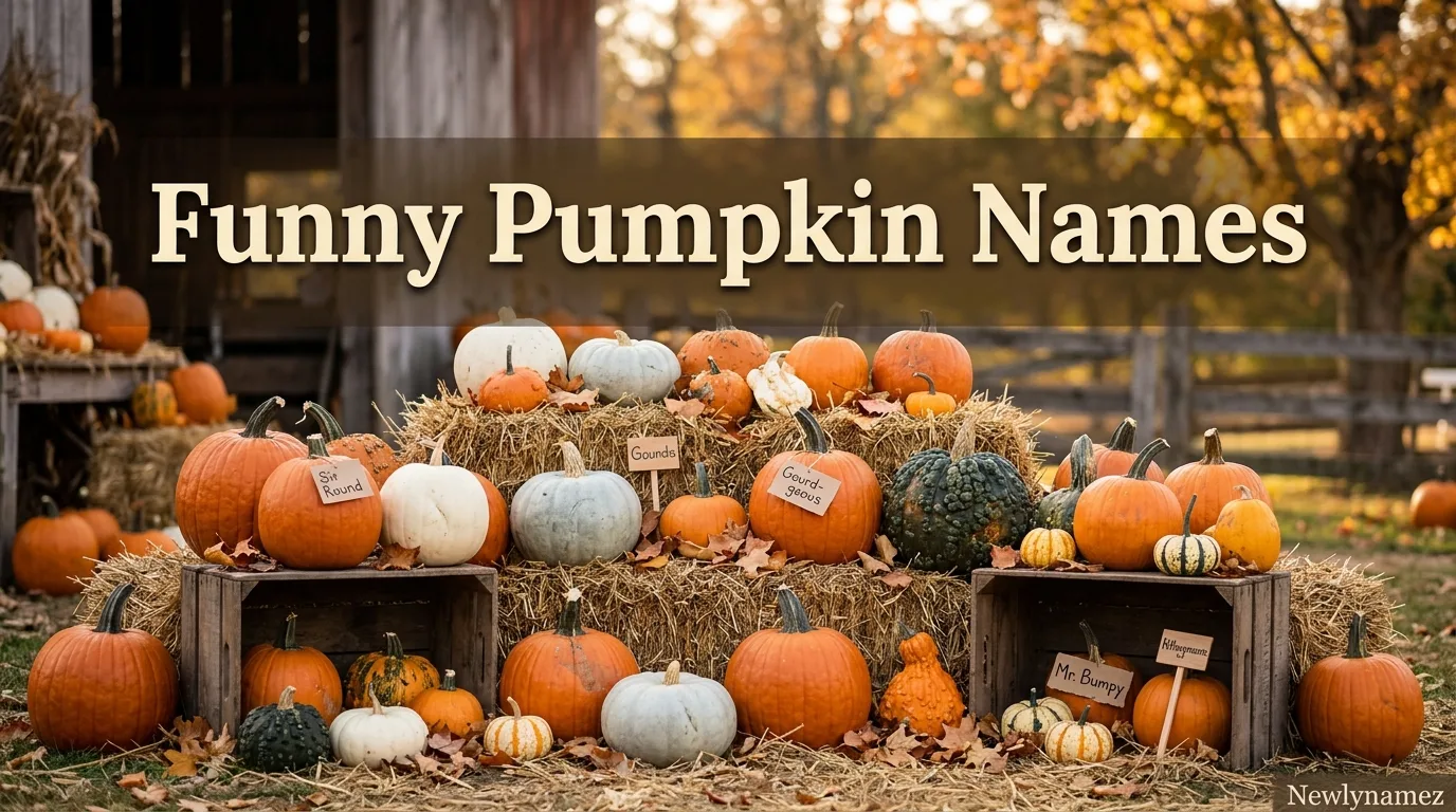 Funny Pumpkin Names
