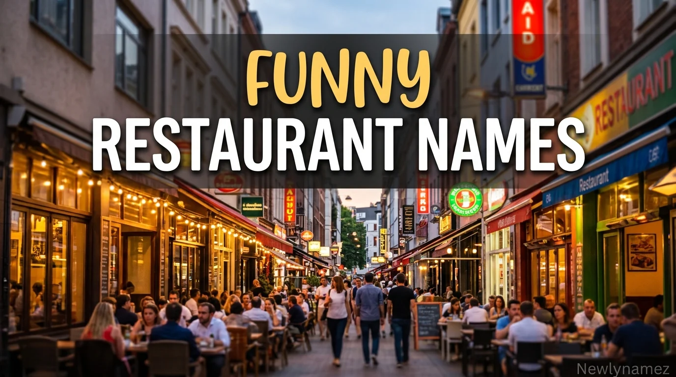Funny Restaurant Names