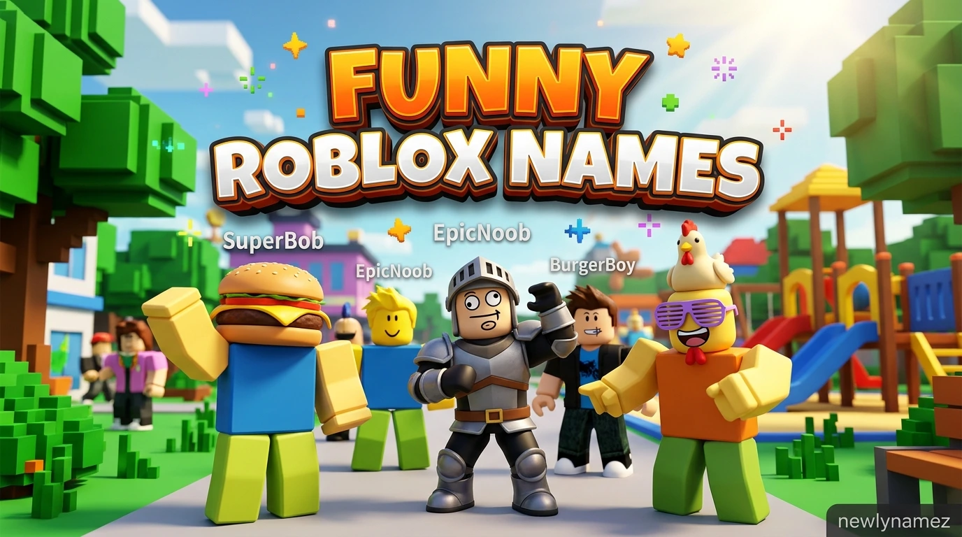 Funny Roblox Names