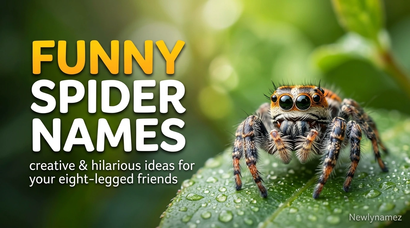 Funny Spider Names