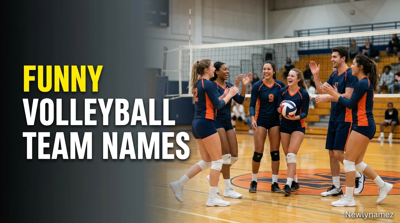 Funny Volleyball Team Names