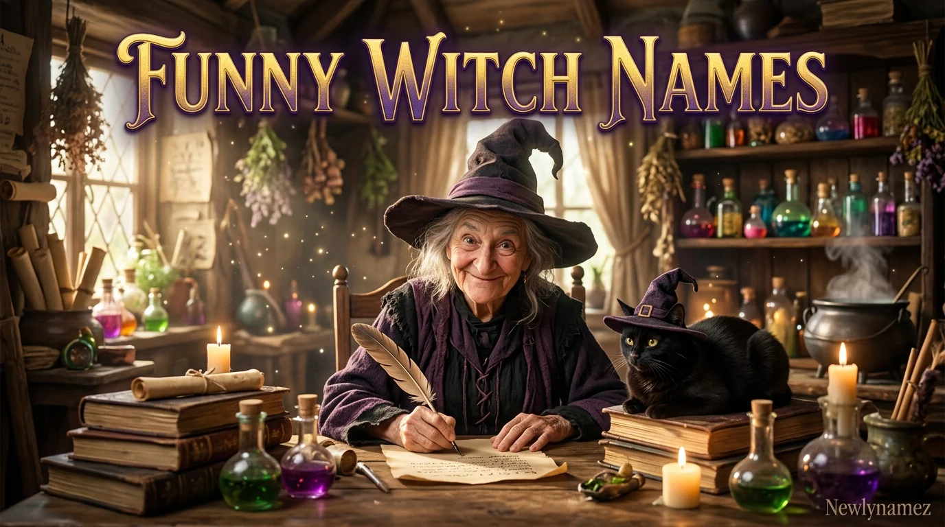 Funny Witch Names