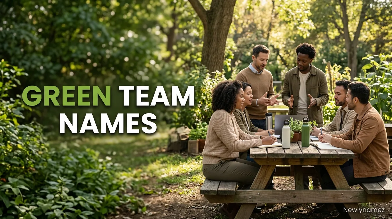 Green Team Names