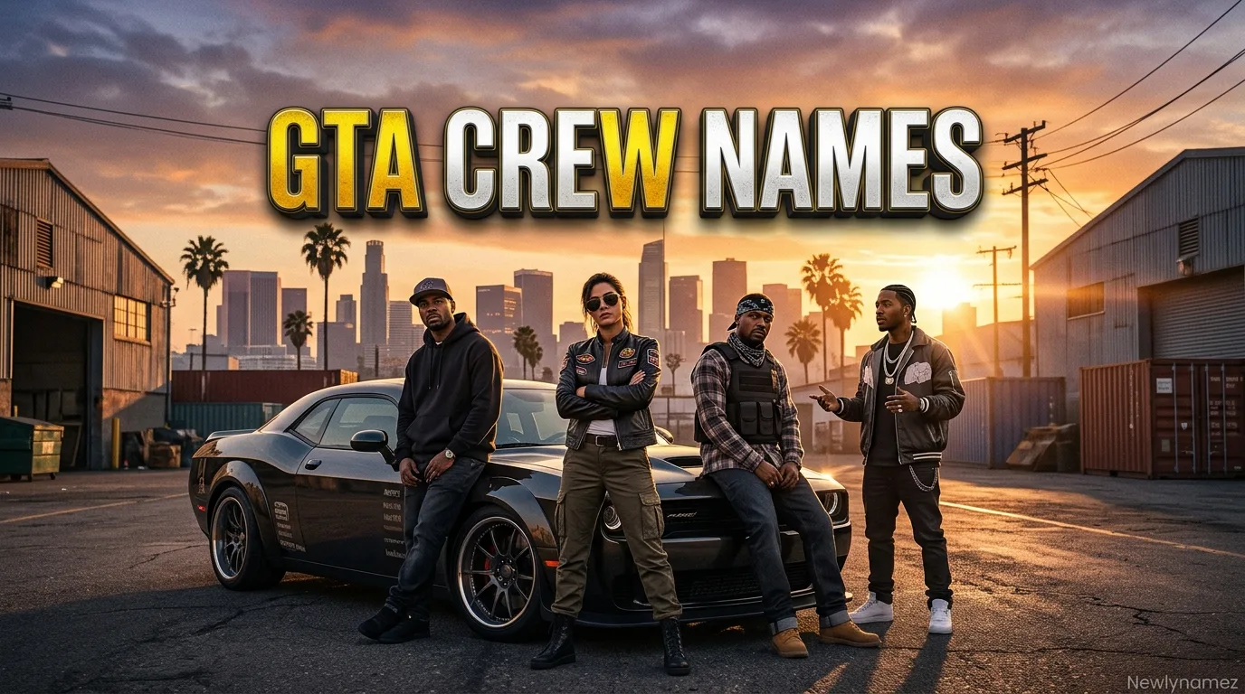GTA Crew Names