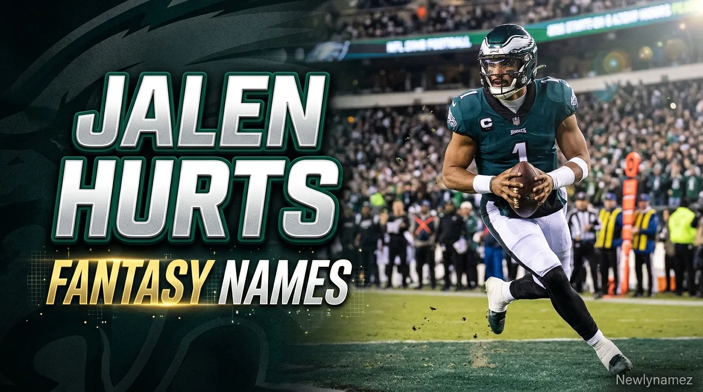Jalen Hurts Fantasy Names