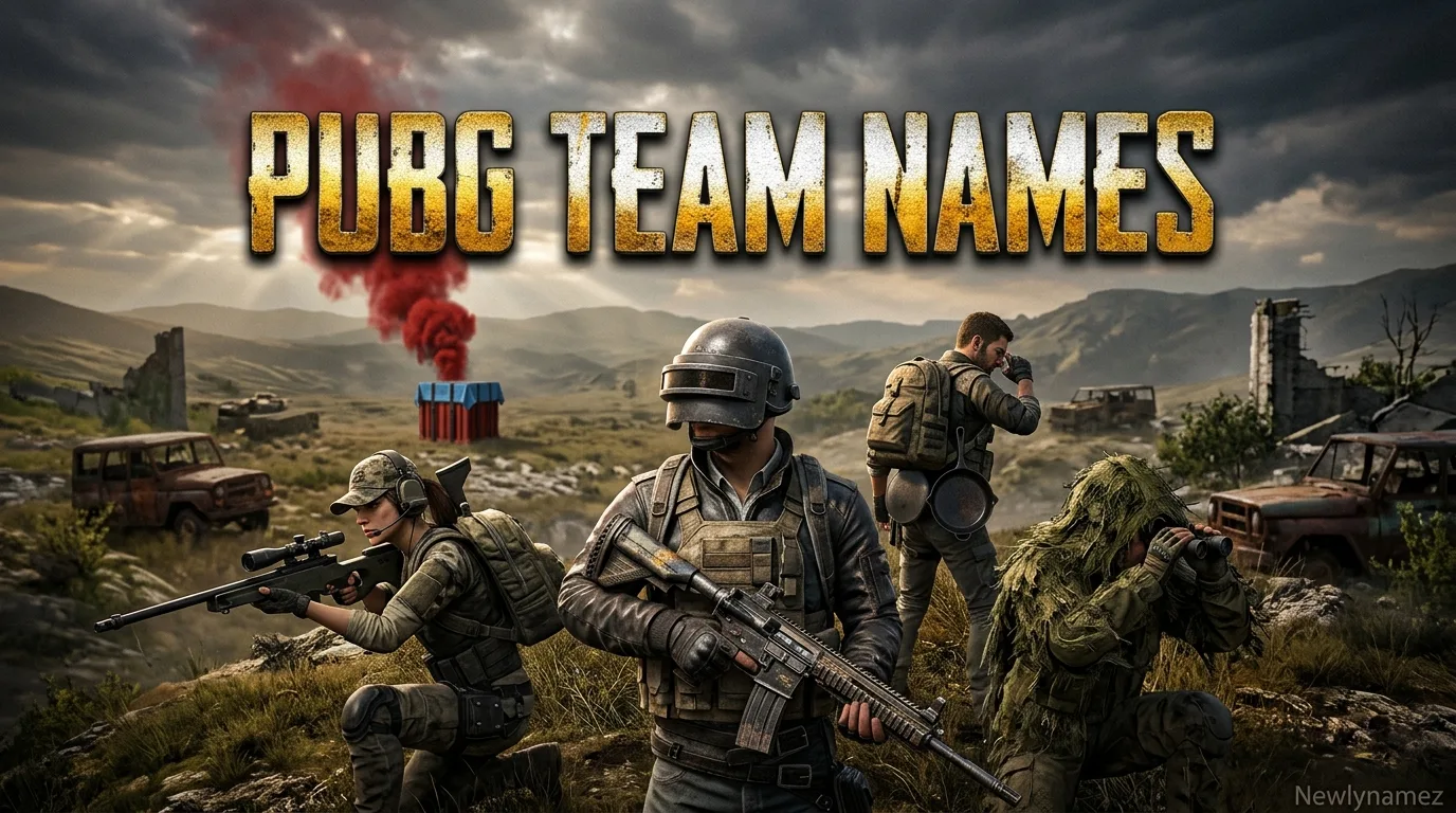 PUBG Team Names